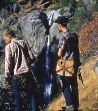 Vintage Stereo Realist Photo 3D Slide FISHERMEN at Panther Creek Falls picture