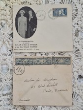 Duke & Duchess if Windsor Wedding Day Commemorative/ Signed Envelope To Duchess picture