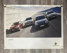 Porsche Cayenne GTS Showroom Advertisement Poster 40x30in RARE Large Wall Art picture