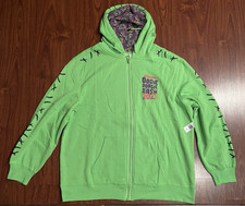 Disneyland California Adventure 2025 Zip Up Oogie Boogie Bash Hoodie XXLARGE NWT picture