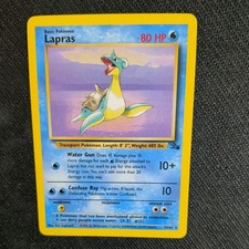 LAPRAS 25/62 POKEMON CARD (FOSSIL SET)  picture