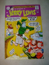 JERRY LEWIS #108 ART original comic book Cover Proof  1968 TUG OF WAR DC COMEDY picture