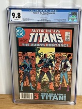 Tales Of The Teen Titans #44 CGC 9.8 Wp RARE NEWSSTAND 1st App Nightwing DC 1984 picture