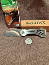 CRKT 5175 Nirk Novo Klecker Folding Knife Excellent NIB NOS picture