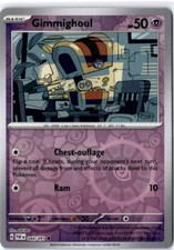 Pokemon Gimmighoul 044/091 - Paldean Fates - Reverse Holo Near Mint English picture