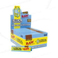 🤤 50 X RAW LYRICAL LEMONADE KING SIZE WIDE ORGANIC HEMP PAPERS 🔥 FULL BOX 🔥 picture