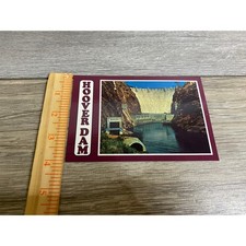 Hoover Dam Postcard Spectacular View Below Dam Andrew Cattoir Shack-A-Brack NV picture