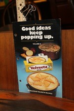 Vintage 1981 Velveeta Good Ideas Keep Popping Up Volume II Recipes Booklet picture
