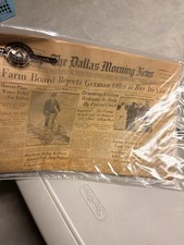 The Dallas Morning News Newspaper 8/8/31 picture