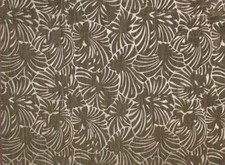 SCALAMANDRE Palm Leaves botanical cut velvet green two tones soft 4+ yards  new picture