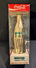 Free Shipping-Coca Cola 1996 Atlanta Olympics Gold Bottle Limited Edition picture
