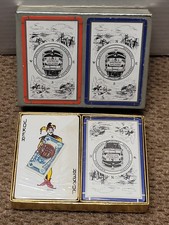 Vtg AAR Railroad Double Deck Playing Cards Arrco Sealed Tax Stamp picture