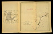 1915 Antique Northern Pacific Railroad Map Connell Washington Schragg WA CM&StP picture