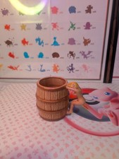 Vintage Ceramica Barrel Mug w/ Hottie Girl Handle, Ceramic 00000000007 picture