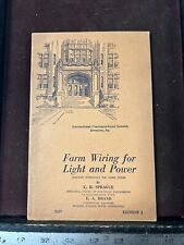 Electrical Work ICS Form Wiring for Light & Power  Work Booklet BlkFlCb picture