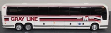 1:50 Prevost Gray Line Martz Group Charter Bus Bank Promotional Model Coach picture