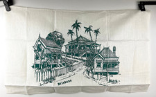 NWOT VTG Brisbane, Austrailia Linen Tea Towel picture