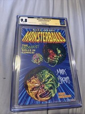 Mark Spears Monsters #9 CGC 9.8 JSA Signed Spears Grossest Balls Madballs Ltd 40 picture