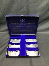 Kirk Stieff Pewter HISTORIC NEWPORT DECANTER LABELS picture