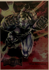 1995 Marvel Metal Silver Flashers Metal Gold Blasters 5+ Cards NM picture