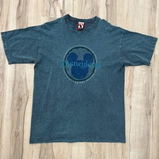 1996 Mickey, INC Disneyland T-Shirt Size Medium - M picture