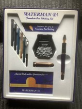 WATERMAN Paris Phileas Fountain Pen Writing Set picture