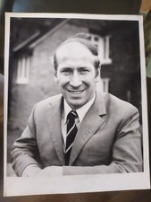 Bobby Charlton Photo With Autograph Late 1960s picture