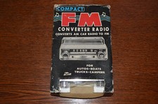 NOS VINTAGE Universal KMC K- Mart Fm Converter Radio 82-3024W picture