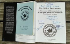 509th Composite Group, Reunion Signed,2005, 40 Attendees, The 509th Remembered picture