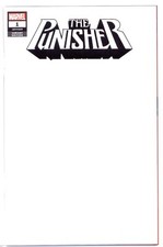 PUNISHER Vol.12 #1(10/18)BLANK VARIANT(DARIO AGGER/BLACK WIDOW)NM/MT(9.8)(RAW) picture