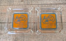 1940s Anchor Motel 2 Advertising Ashtrays... Nashville, Tennessee picture