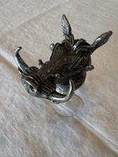 Frankli Wild by Royal Selangor pewter and glass BOAR  shot glass. picture