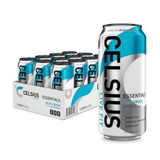 CELSIUS ESSENTIALS™ Sparkling Blue Crush, Sugar 16 Fl Oz (Pack of 12), blue picture
