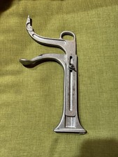 Lady Josephine Vintage Aluminum Collectible Shoe Shine Holder 