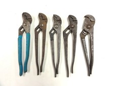 VINTAGE CHANNELLOCK USA LOT OF GROOVE JOINT PLIERS GOOD USED picture
