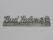 VTG Bud Huber's Kenworth Louisville Kentucky Metal Dealership Badge Emblem Tag picture