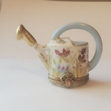 Limoges trinket Box Watering Can picture