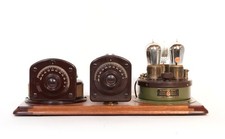 1923 Atwater Kent Model 2 Breadboard Radio w/Brass Base Tipped Tubes * Works picture
