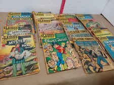 lot of 20 Classics Illustrated all GA Cover Art Mixed Conditions picture