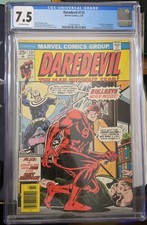 Daredevil #131 CGC 7.5 VF- OW Pages 1976 Marvel Comics Origin & 1st App BULLSEYE picture