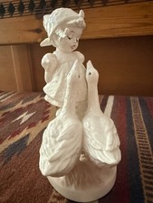 1991 Goebel Hummel Goose Girl 47/II Expressions of Youth Porcelain Figurine picture