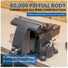 CR40A Ductile Iron Bench Vise - 4.5