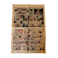 Buck Rogers & Sweeney Son Full Page Comic Denver Post August 17 1941 Vintage picture