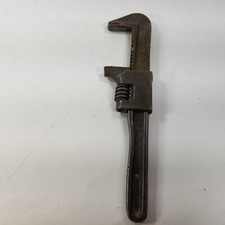 Antique 8 Inch Auto (car) Adjustable Wrench picture