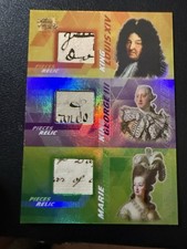 2021 PIECES OF THE PAST TRIPLE RELIC — King Louis, King George, Antoinetee picture