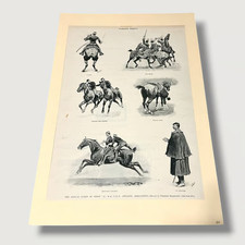 Harpers Weekly The Annual Game of Troop SNY Athletic Association March 1894 V picture
