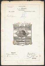 Photo:Buffalo New York 1875 L L Crocker Honest Fertilizers Trade Mark picture