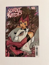 Scarlet Witch #7 Peach Momoko Jeff the Land Shark (2023) picture