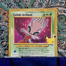 Celebi Shiny Pokemon 30th Anniversary 🇫🇷 FR Near Mint 106/105 picture