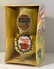 Vtg1972 solo cups set w/box Frank Sinatra Jr promo advertising 70s nip nos picture